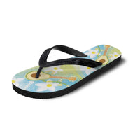 Hawaiian Ukulele Avocado Flip Flops Leis and Polynesian Pattern LT03 - Polynesian Pride