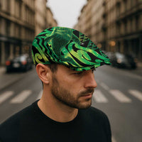Humpback Whale Matariki New Zealand Jeff Hat NZ Maori Paikea Poutama Luxury Green