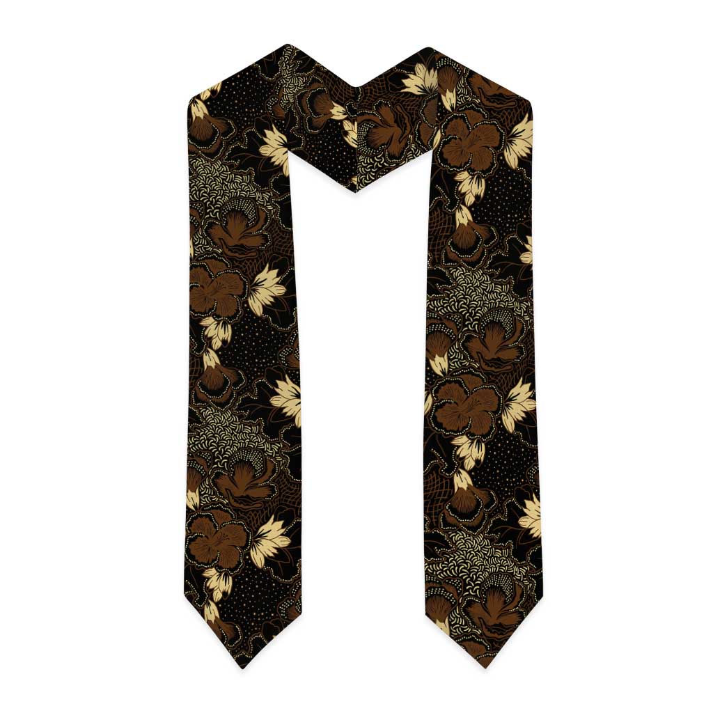 Javanese Batik Semen Graduation Stole Indonesian Traditional Pattern