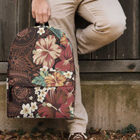 Kanoa Hawai'i Hibiscus Backpack Polynesian Tribal Tattoo Pattern Floral Elements LT9 - Polynesian Pride