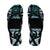 Kia Ora New Zealand Flip Flops Aotearoa Proud Maori Paua Shell Silver Fern - Polynesian Pride