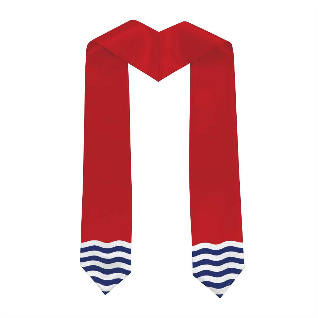Kiribati Graduation Stole Flag Style