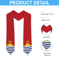 Kiribati Graduation Stole Flag Style