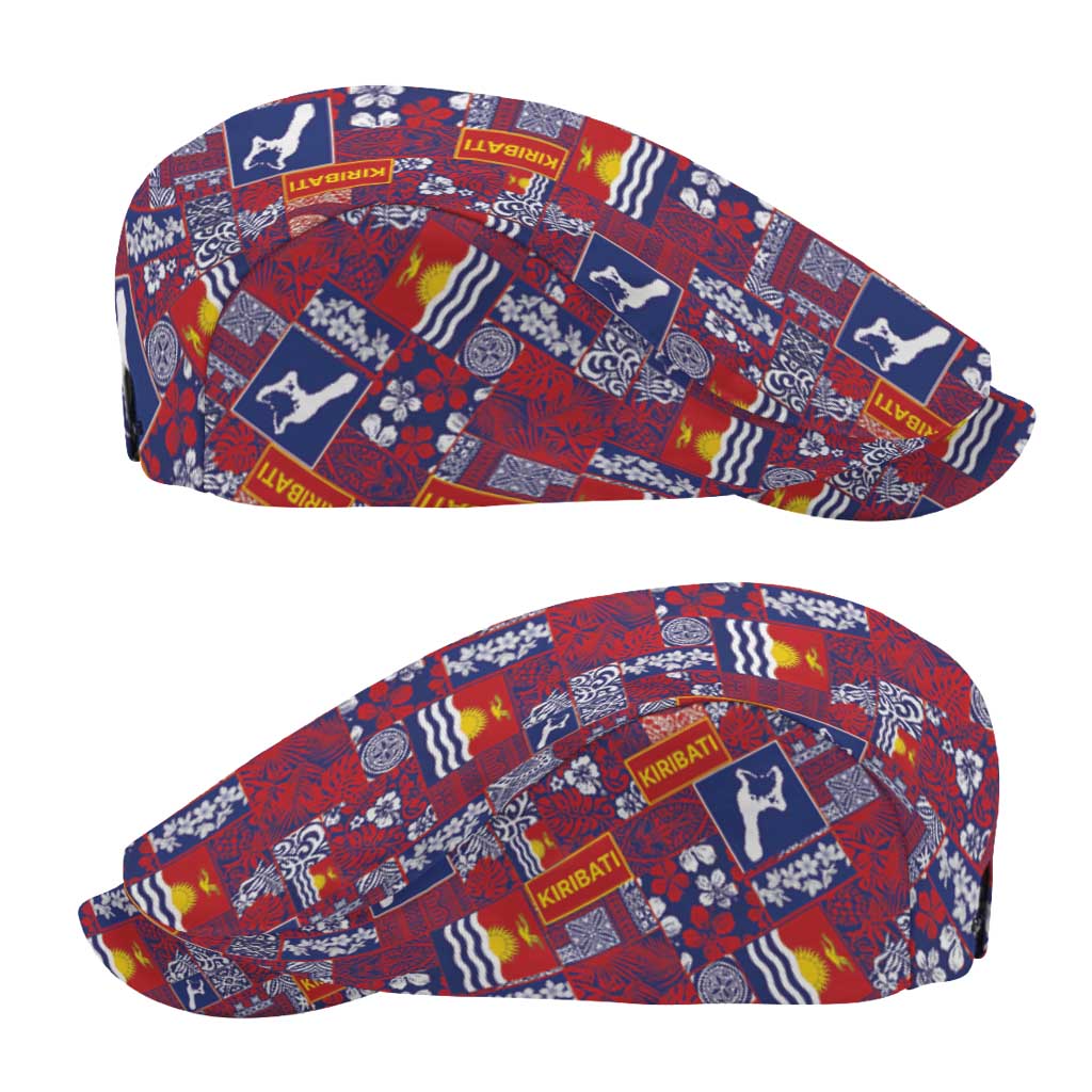 Kiribati Tekeraoi n te Kiritimati Jeff Hat Pacific Patchwork Xmas Vibes - Polynesian Pride