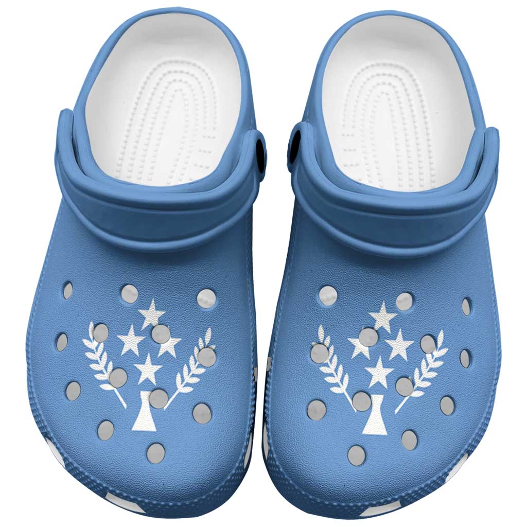 Kosrae Clogs Shoes Heritage Palette Flag-Inspired - Polynesian Pride