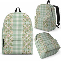 Liko Kukui Hawai'i Palaka Squares Maile Leaf Backpack Flowers Hawaiian Quilt Patterns LT9 - Polynesian Pride