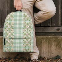 Liko Kukui Hawai'i Palaka Squares Maile Leaf Backpack Flowers Hawaiian Quilt Patterns LT9 - Polynesian Pride