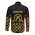 Vanuatu Indipendens Dei Long Sleeve Button Shirt Tribal Sand Drawing - Ver02 LT7