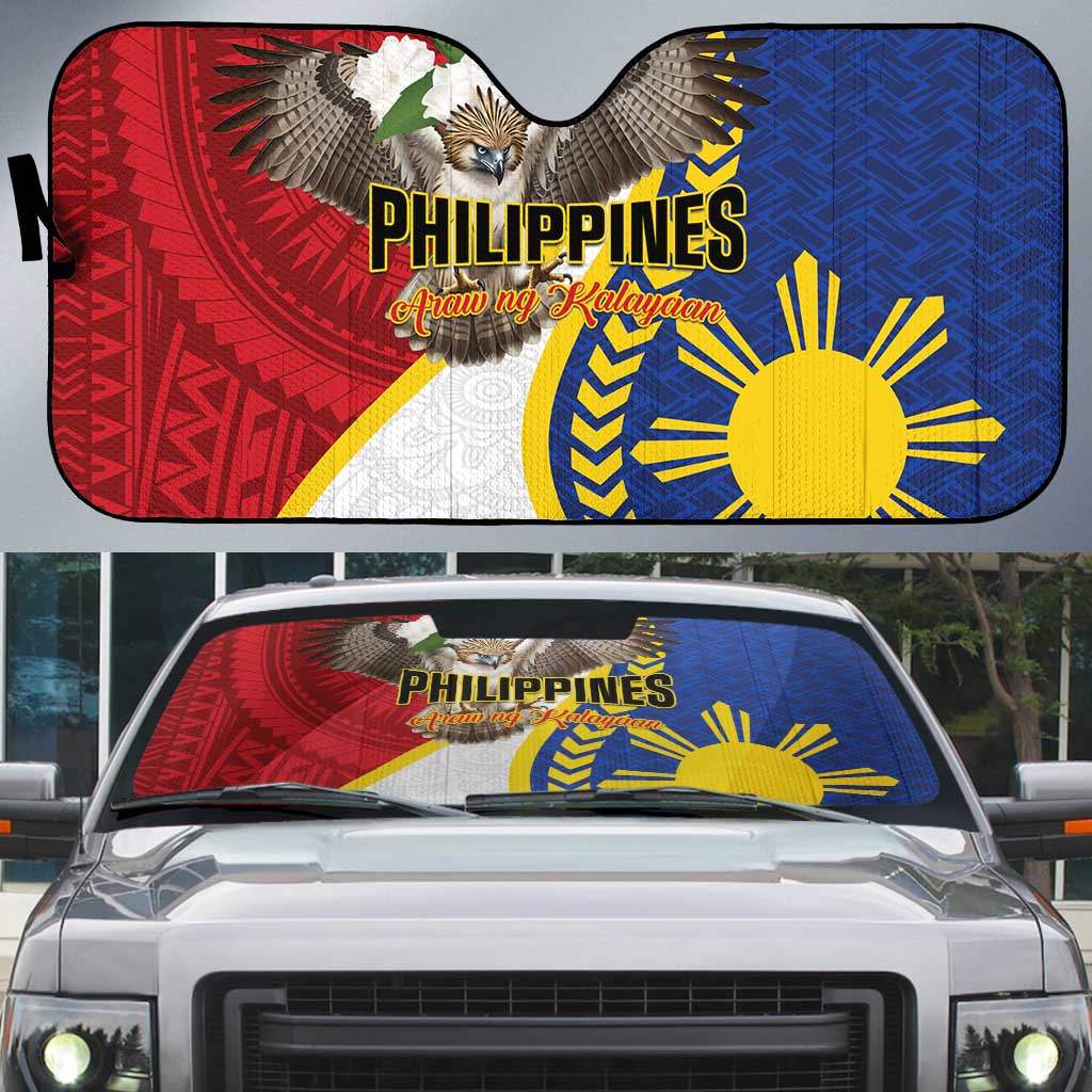 Philippines Auto Sun Shade Filipino Araw ng Kalayaan