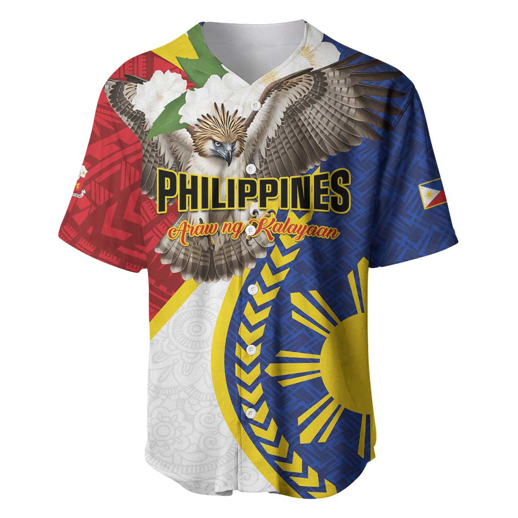 Personalized Philippines Baseball Jersey Filipino Araw ng Kalayaan