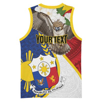 Personalized Philippines Basketball Jersey Filipino Araw ng Kalayaan LT01 - Polynesian Pride