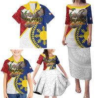 Personalized Philippines Family Matching Puletasi and Hawaiian Shirt Filipino Araw ng Kalayaan LT01 - Polynesian Pride