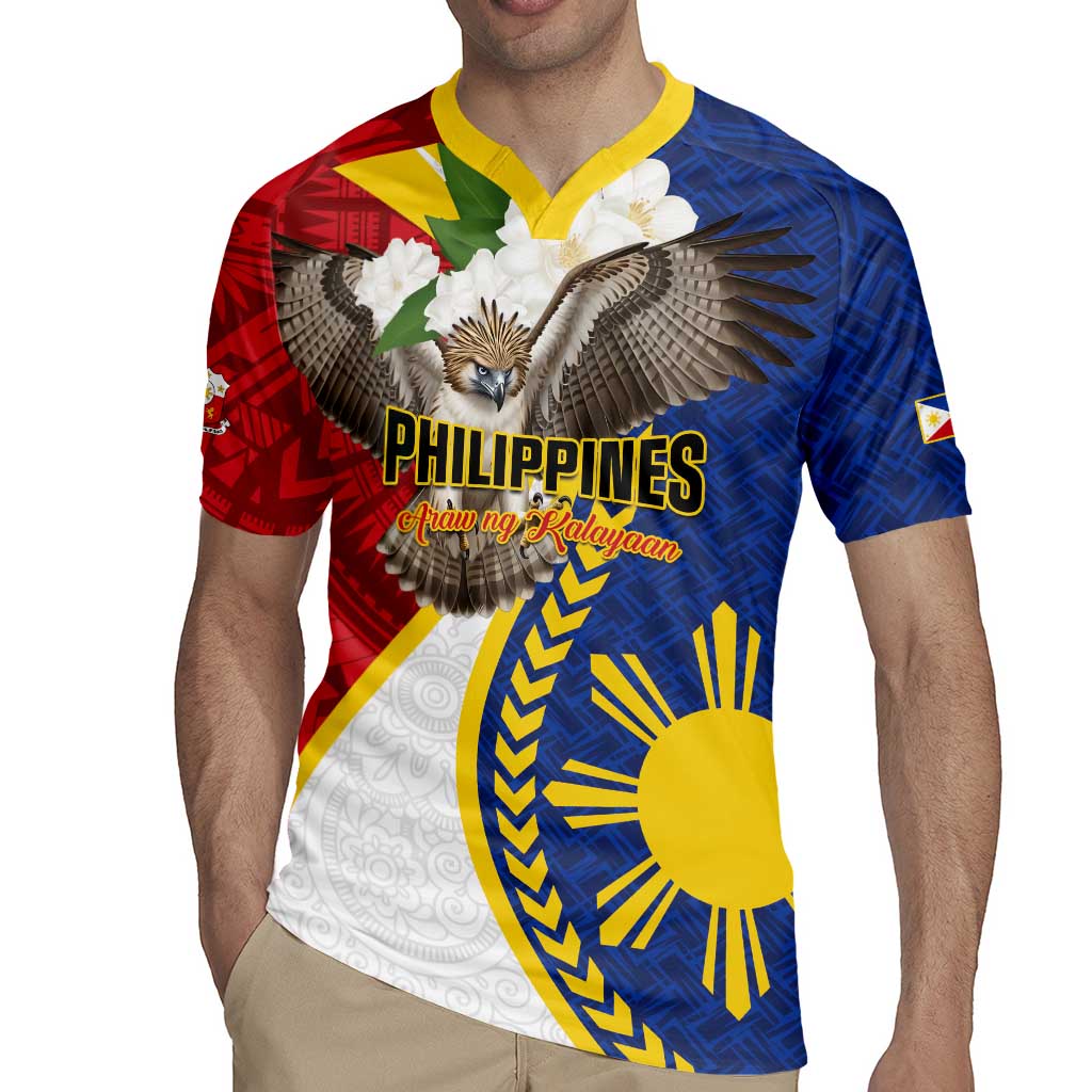 Personalized Philippines Rugby Jersey Filipino Araw ng Kalayaan