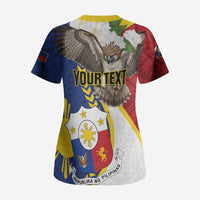Personalized Philippines Scrub Top Filipino Araw ng Kalayaan