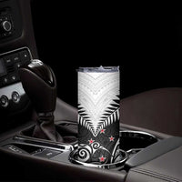 New Zealand Skinny Tumbler Aotearoa Maori Kiwi Black Fern LT01 - Polynesian Pride
