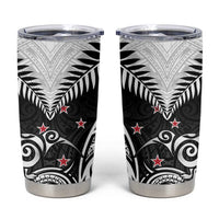 New Zealand Tumbler Cup Aotearoa Maori Kiwi Black Fern LT01 Black - Polynesian Pride