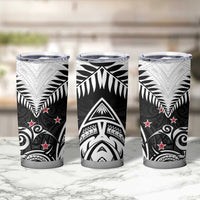 New Zealand Tumbler Cup Aotearoa Maori Kiwi Black Fern LT01 - Polynesian Pride