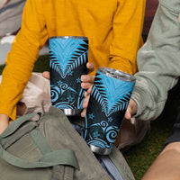 New Zealand Tumbler Cup Aotearoa Blue Maori Kiwi Blue Fern LT01 - Polynesian Pride
