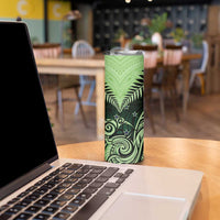 New Zealand Skinny Tumbler Aotearoa Maori Kiwi Green Fern LT01 - Polynesian Pride
