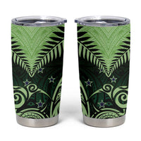 New Zealand Tumbler Cup Aotearoa Maori Kiwi Green Fern LT01 Green - Polynesian Pride