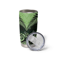 New Zealand Tumbler Cup Aotearoa Maori Kiwi Green Fern LT01 - Polynesian Pride