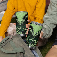 New Zealand Tumbler Cup Aotearoa Maori Kiwi Green Fern LT01 - Polynesian Pride