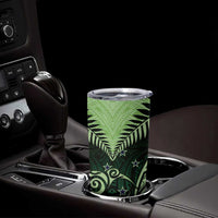 New Zealand Tumbler Cup Aotearoa Maori Kiwi Green Fern LT01 - Polynesian Pride