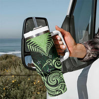 New Zealand Tumbler With Handle Aotearoa Maori Kiwi Green Fern LT01 - Polynesian Pride