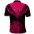 Personalised Aotearoa Polo Shirt Maori Kiwi Pink Fern LT01 - Polynesian Pride