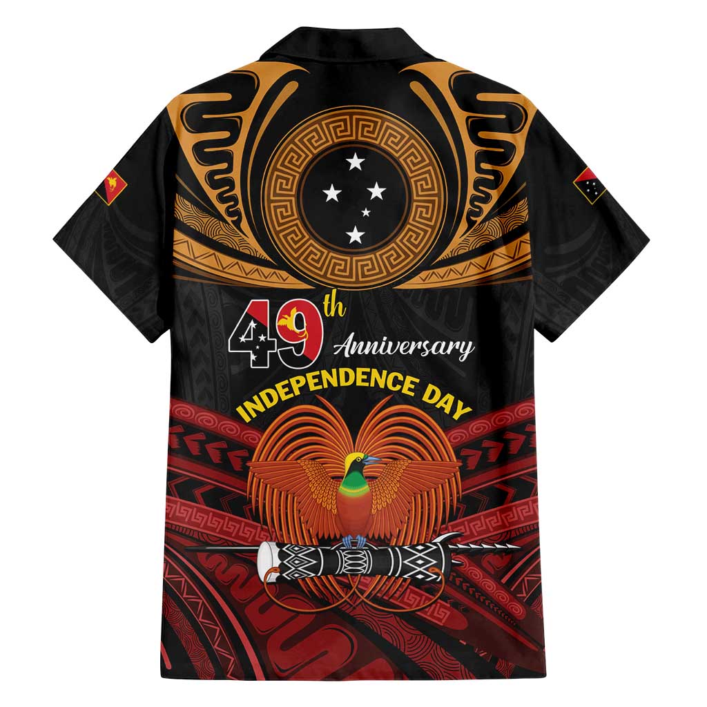 Papua New Guinea Bird of Paradise Family Matching Summer Maxi Dress and Hawaiian Shirt 16 September 1975 Independence Day Anniversary LT01 - Polynesian Pride