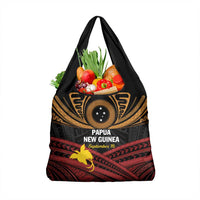 Papua New Guinea Bird of Paradise Grocery Bag 16 September 1975 Independence Day Anniversary LT01 1-pack One Size Black - Polynesian Pride