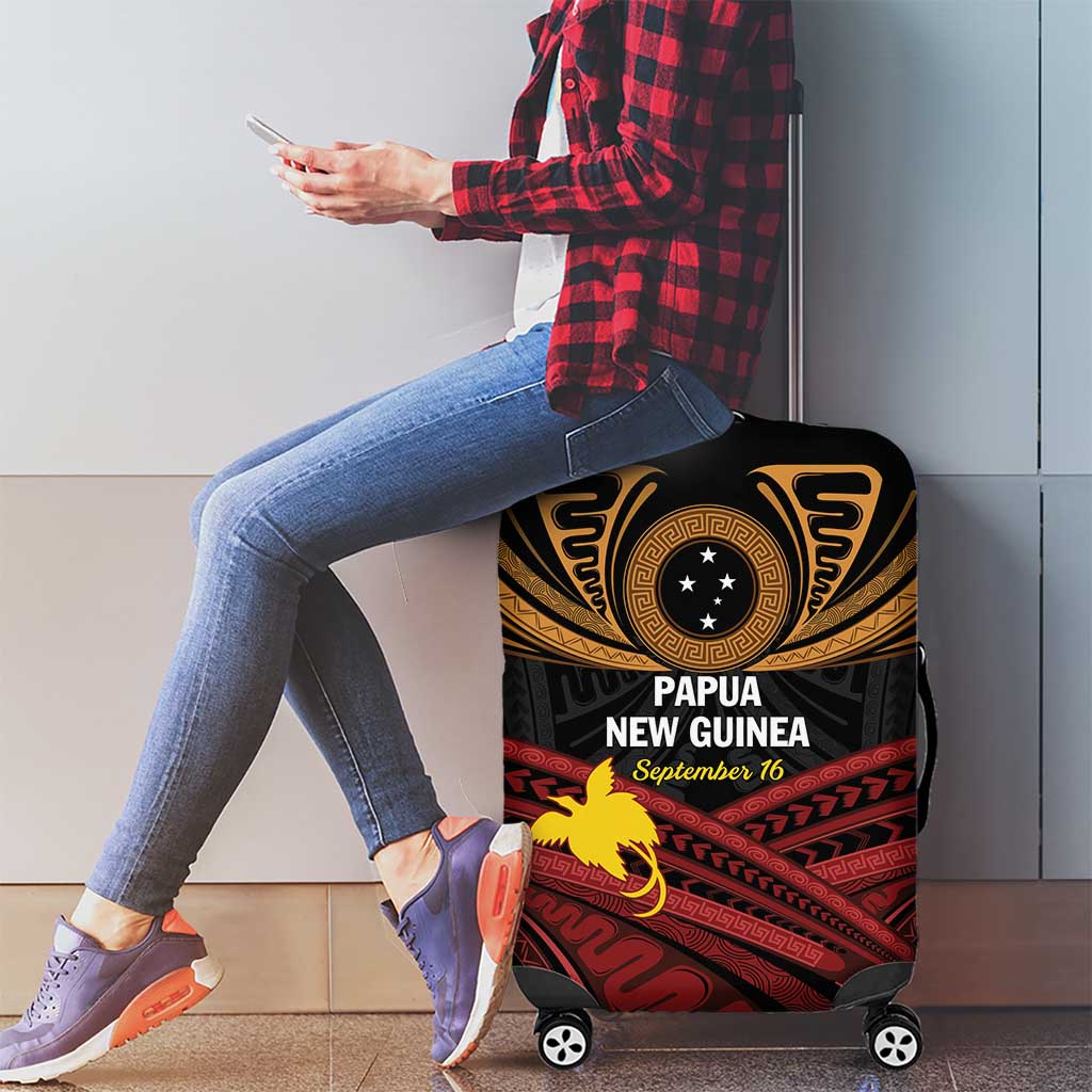 Papua New Guinea Bird of Paradise Luggage Cover 16 September 1975 Independence Day Anniversary LT01 - Polynesian Pride