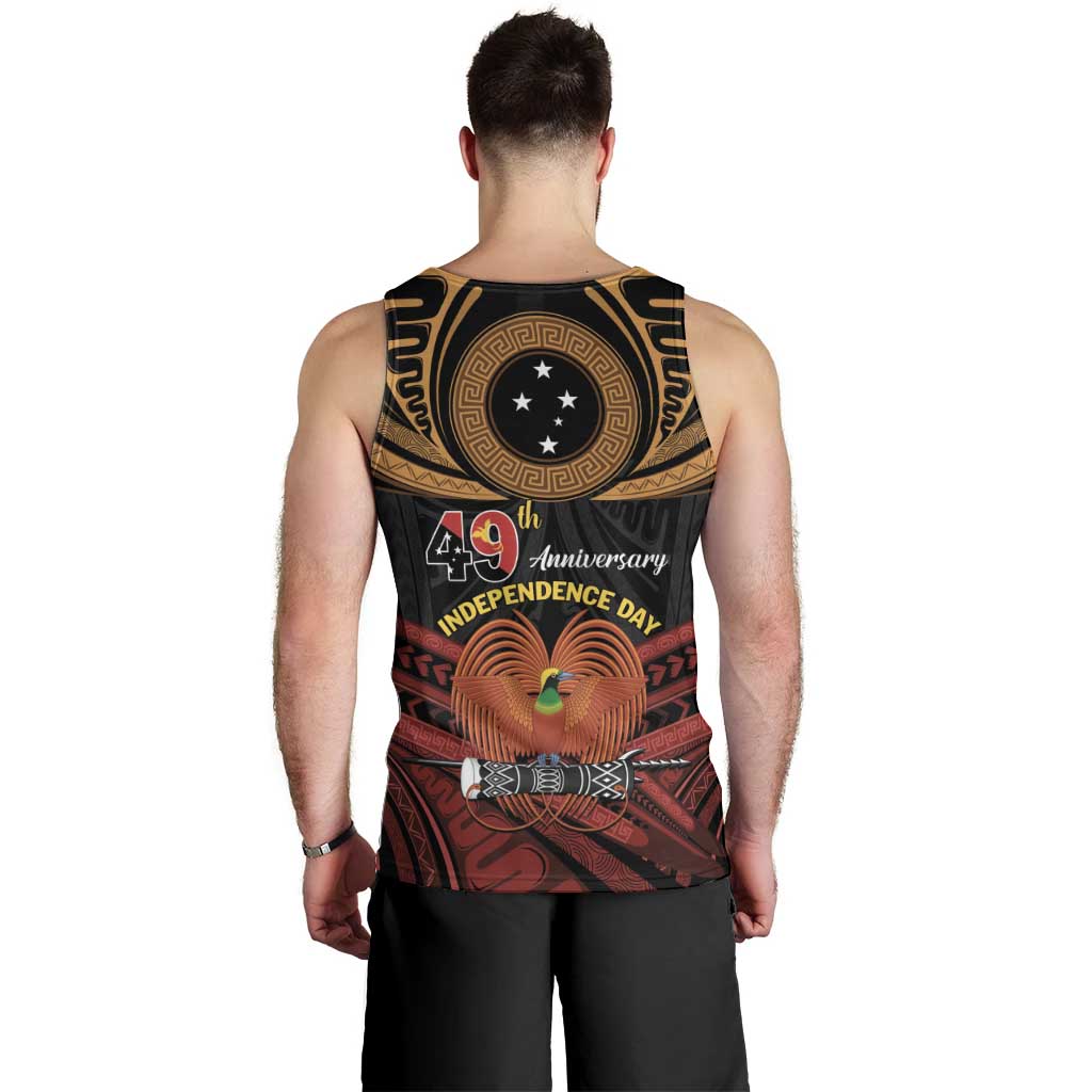Papua New Guinea Bird of Paradise Men Tank Top 16 September 1975 Independence Day Anniversary LT01 - Polynesian Pride