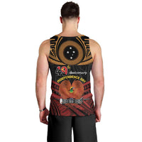 Papua New Guinea Bird of Paradise Men Tank Top 16 September 1975 Independence Day Anniversary LT01 - Polynesian Pride