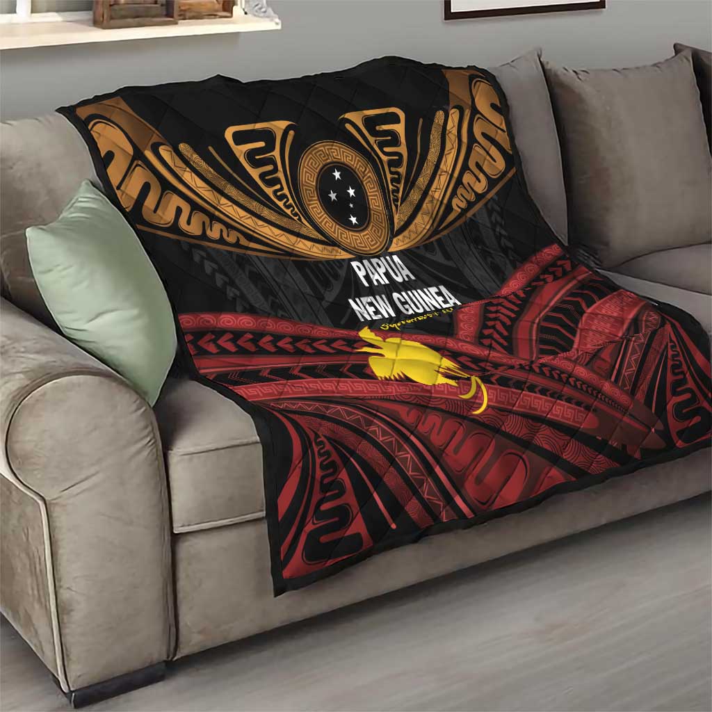 Papua New Guinea Bird of Paradise Quilt 16 September 1975 Independence Day Anniversary LT01 - Polynesian Pride
