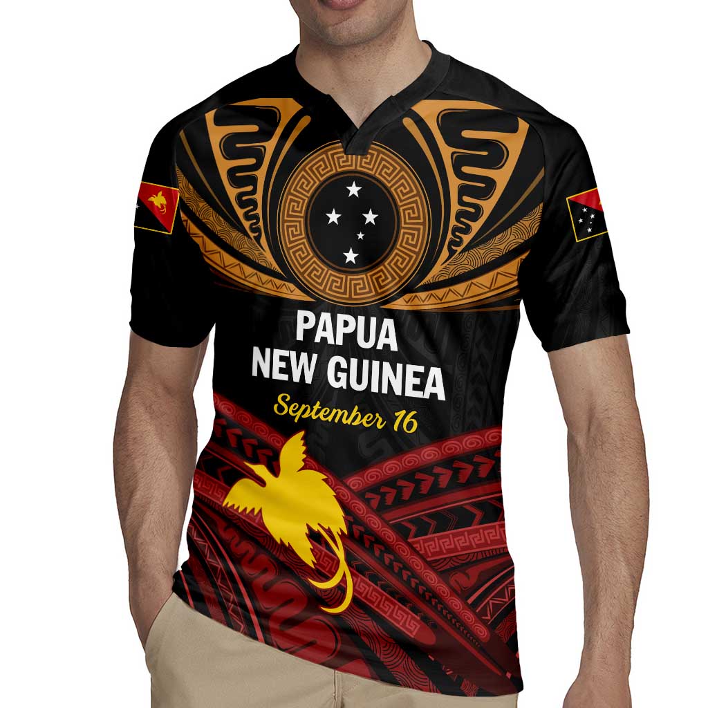 Papua New Guinea Bird of Paradise Rugby Jersey 16 September 1975 Independence Day Anniversary LT01 - Polynesian Pride