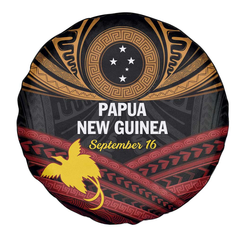 Papua New Guinea Bird of Paradise Spare Tire Cover 16 September 1975 Independence Day Anniversary LT01 - Polynesian Pride