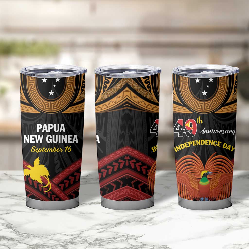 Papua New Guinea Bird of Paradise Tumbler Cup 16 September 1975 Independence Day Anniversary LT01 - Polynesian Pride
