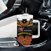Papua New Guinea Bird of Paradise Tumbler With Handle 16 September 1975 Independence Day Anniversary LT01 - Polynesian Pride