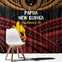 Papua New Guinea Bird of Paradise Window Curtain 16 September 1975 Independence Day Anniversary LT01 - Polynesian Pride