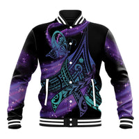 In September We Wear Teal And Purple Baseball Jacket Magic Ribbon Semicolon