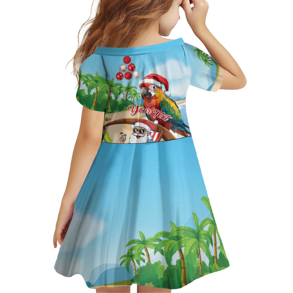 Personalized Hawaii Santa Parrot Christmas Family Matching Summer Maxi Dress and Hawaiian Shirt Summer Vibe LT01 - Polynesian Pride