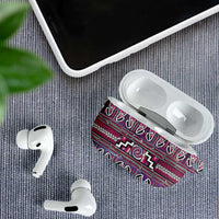 Maori Matariki AirPods Case Pink Galaxy Aesthetic Koru Art