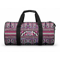 Maori Matariki Duffle Bag Pink Galaxy Aesthetic Koru Art LT01 One size Pink - Polynesian Pride