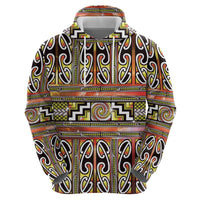 Maori Matariki Hoodie Yellow Galaxy Aesthetic Koru Art