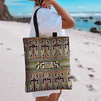 Maori Matariki Tote Bag Yellow Galaxy Aesthetic Koru Art