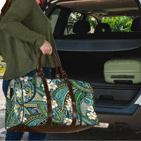 Polynesian Hibiscus Tropical Green Floral Travel Bag Tribal Pattern LT01 - Polynesian Pride