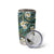 Polynesian Hibiscus Tropical Green Floral Tumbler Cup Tribal Pattern - Polynesian Pride