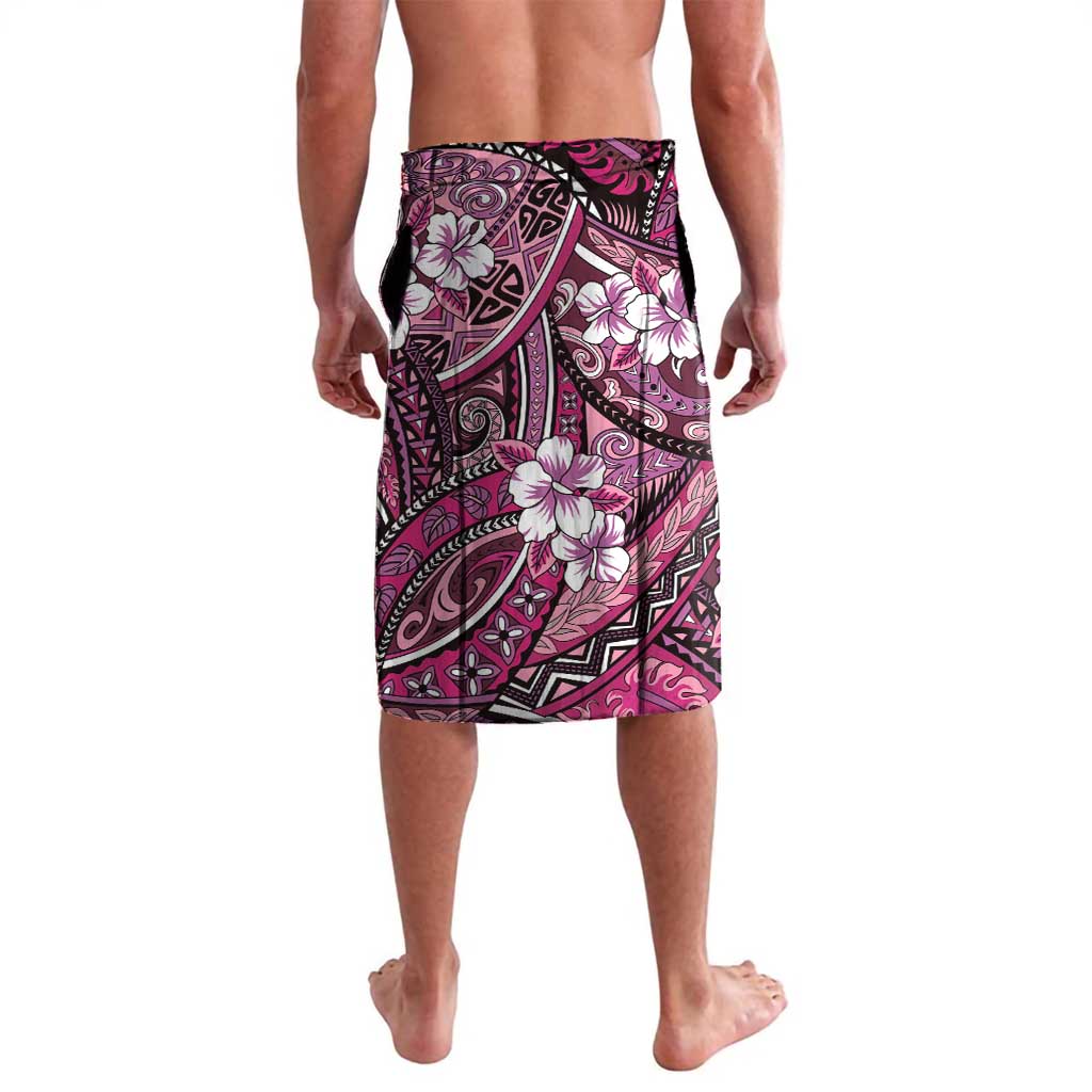 Polynesian Hibiscus Tropical Pink Floral Lavalava Tribal Pattern LT01 - Polynesian Pride