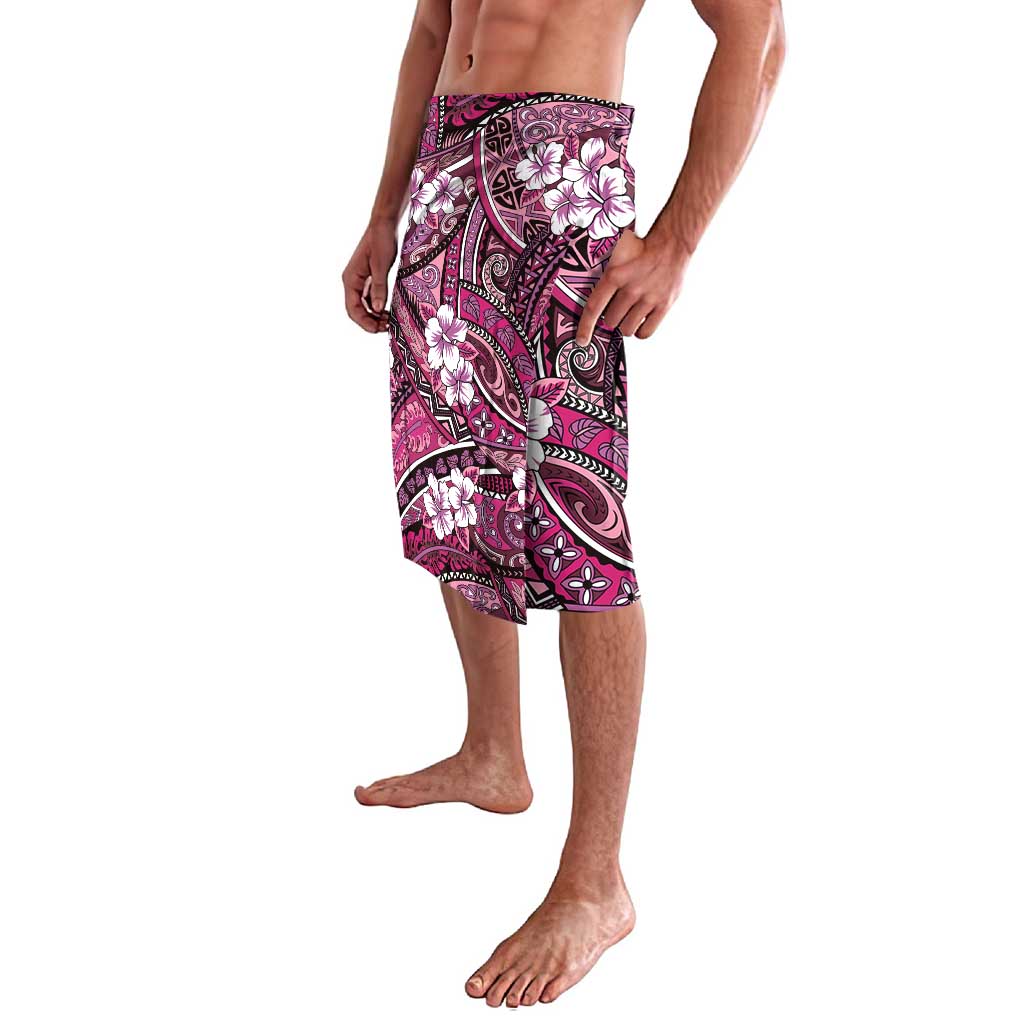 Polynesian Hibiscus Tropical Pink Floral Lavalava Tribal Pattern LT01 - Polynesian Pride